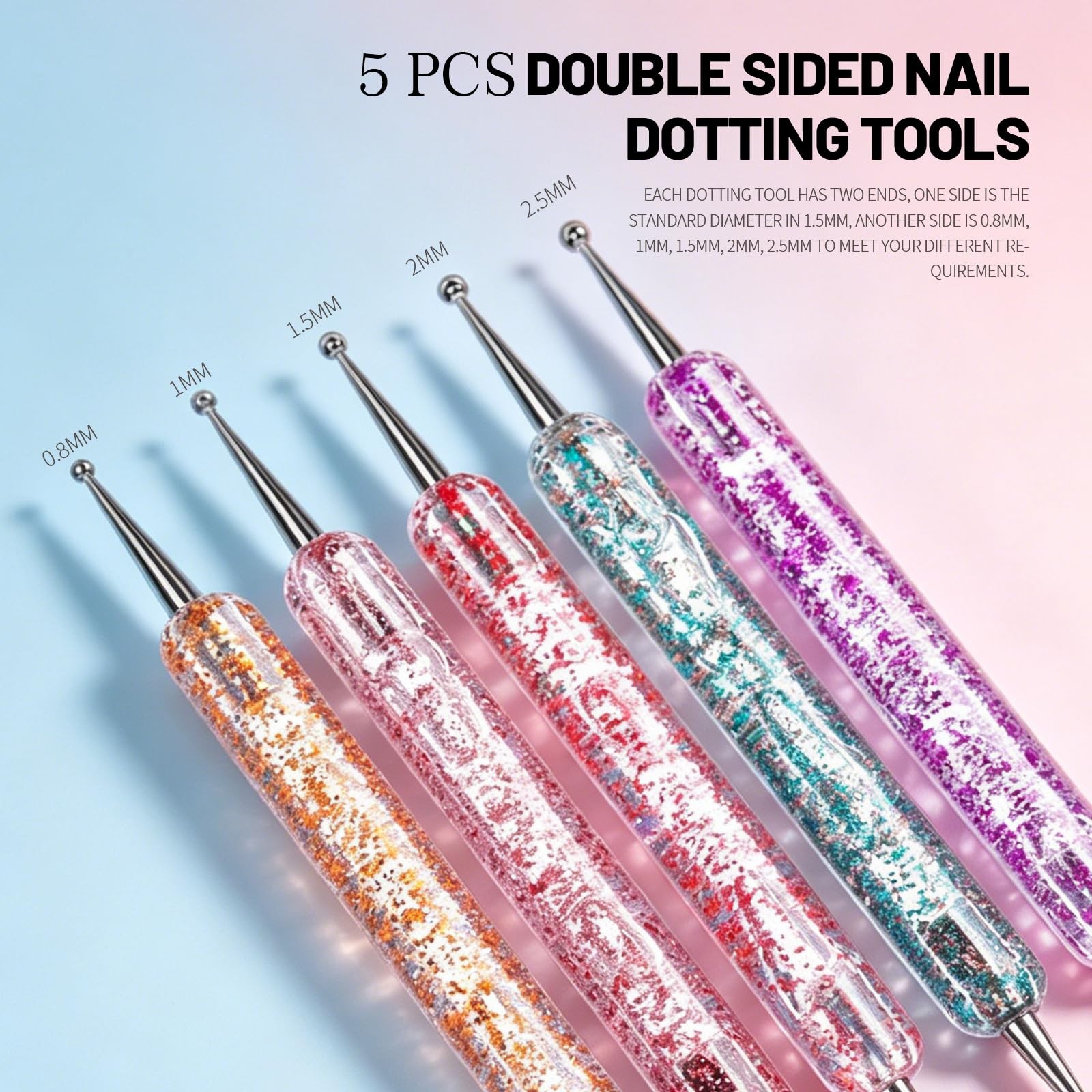 Nail Art Tools, Nail Art Brushes With Nail Stand, Nail Design Tools, Nail Bru…