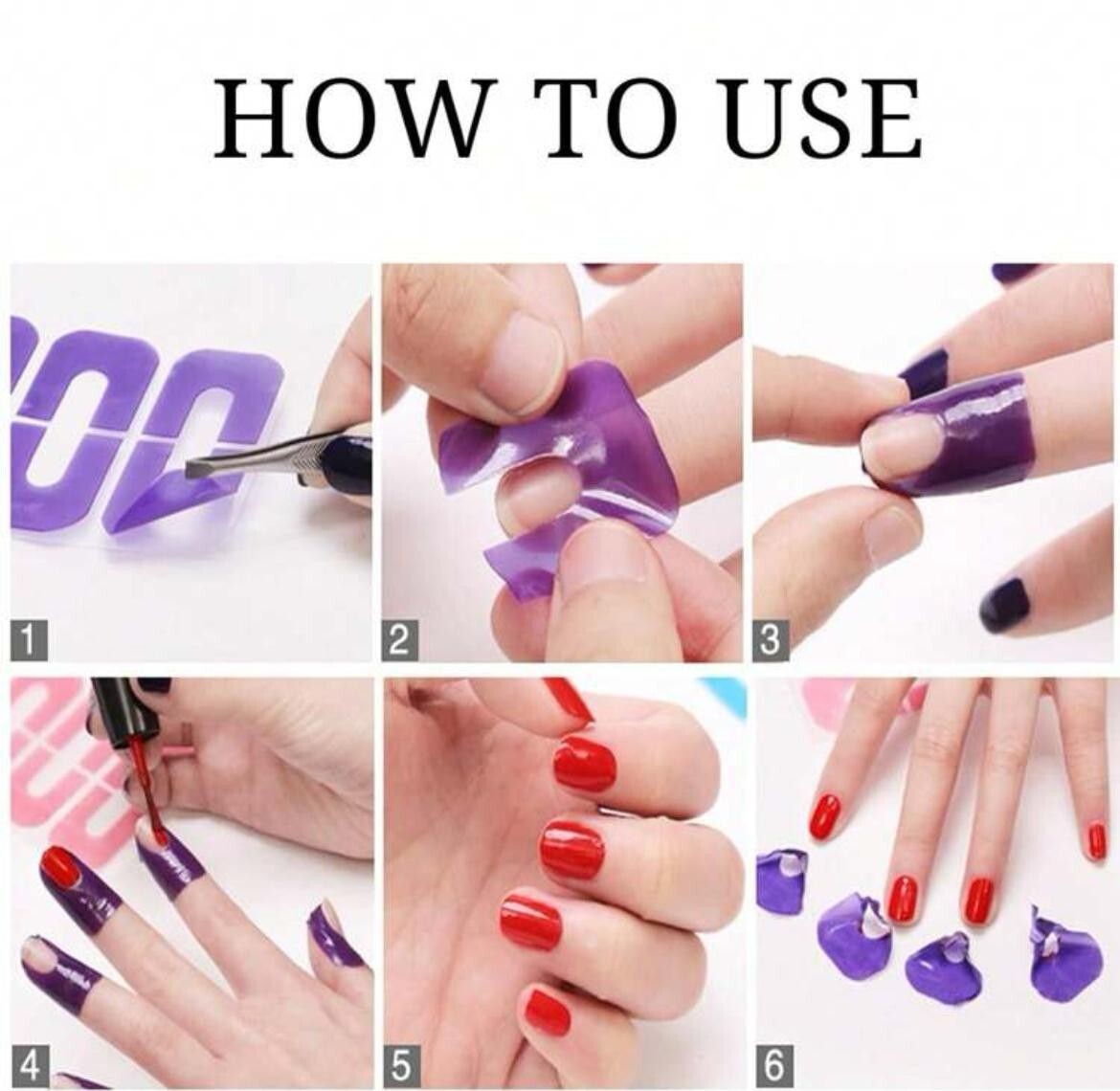Nail Peel Off Latex Cuticle Tape sheets Palisade Manicure polish Skin Protector
