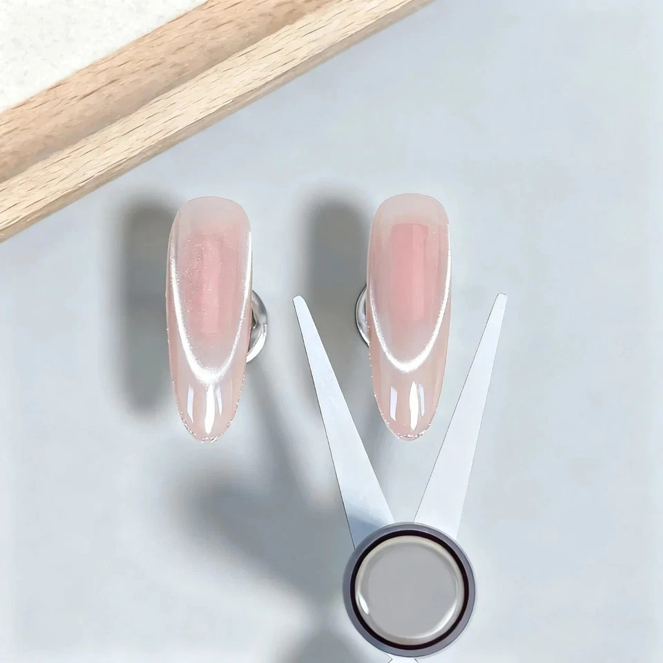 Double-head French Nail Art Magnet Set 3D Strong Cat Eye Magnet Nail Art Gel Pol