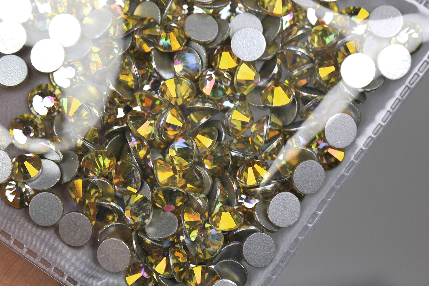 Silk Moonlight Glass Rhinestones FlatBack Gems for Nail Clothes Craft Decoration