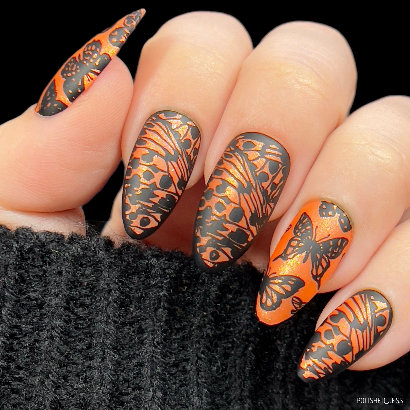Sky Dancers: Flutter Pirouette (MXM123) – Nail Stamping Plate