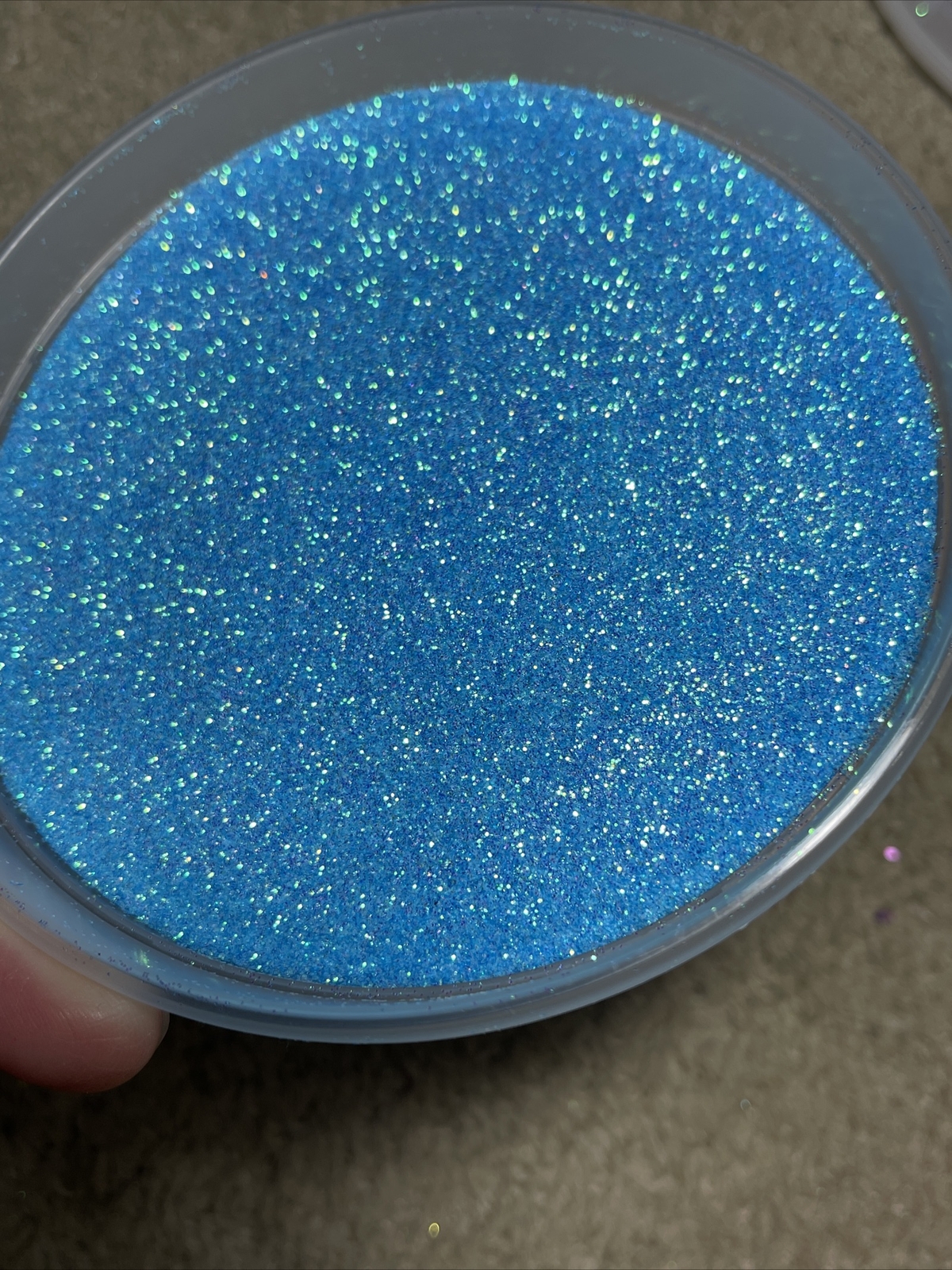 50G Solvent Resistant 0.2MM Iridescent shape Glitter Nail Art Face Crafts