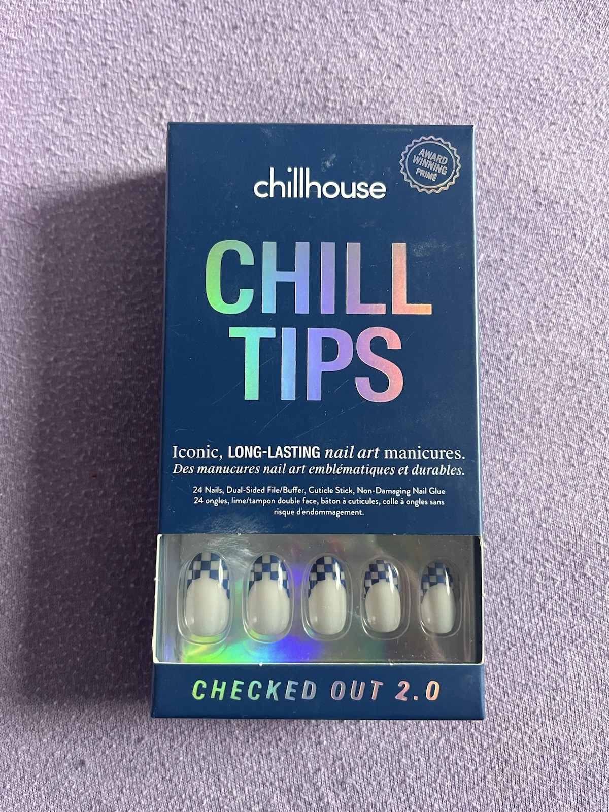 Chillhouse Chill Tips Press-On Nail Kit Set Of 2 – Short Oval