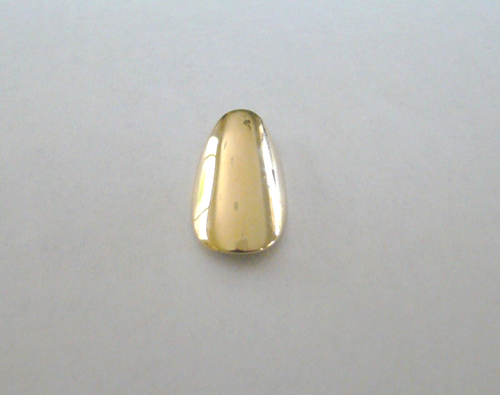 $10 QUALITY LIFETIME 14 KT GOLD PLATED PLAIN LARGE REUSABLE FINGERNAIL