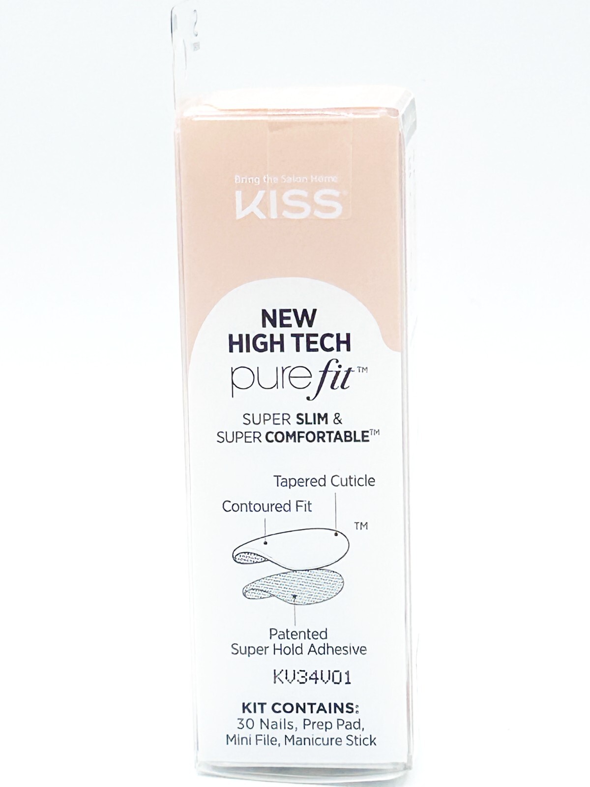 imPRESS Color Gel Press-On Nails Short, Matte Finish ‘Perfect Timing’ Pink 87023