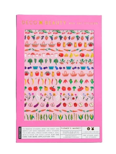 Farmer’s Market Nail Stickers – Lightweight & Easy-to-Apply Nail Art with