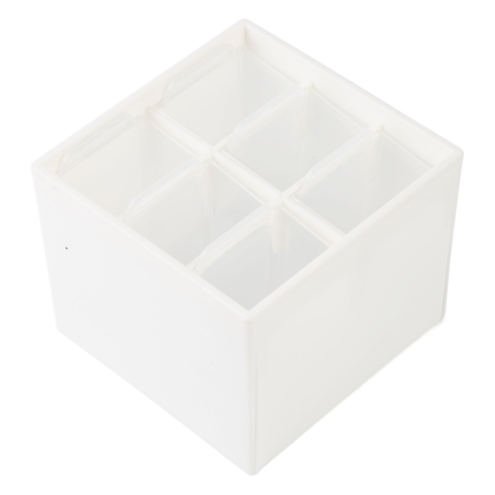 6-Drawer Nail Art Tool Storage Box Dust Proof Organizer For Home Use Easy To Use