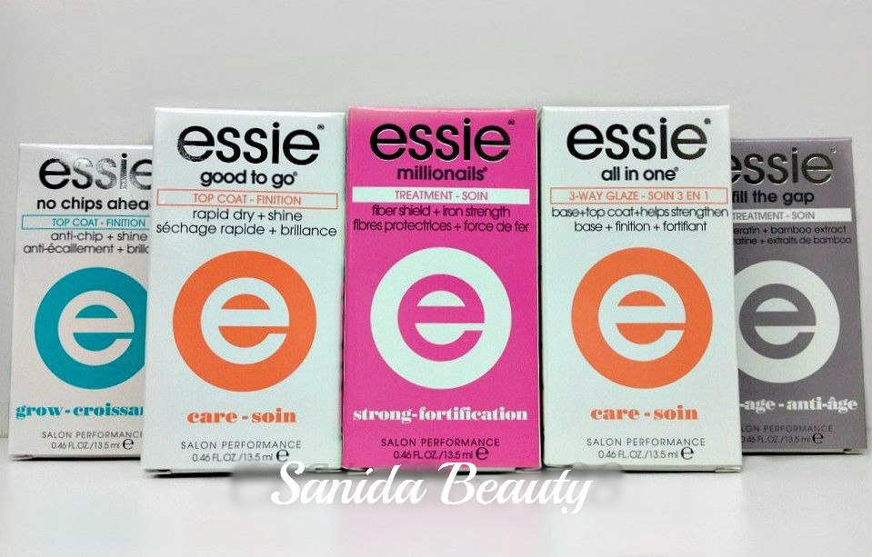 ESSIE NAIL CARE – BASE – TOP – NAIL TREATMENT – 0.46OZ/13.5ML – Pick any kind