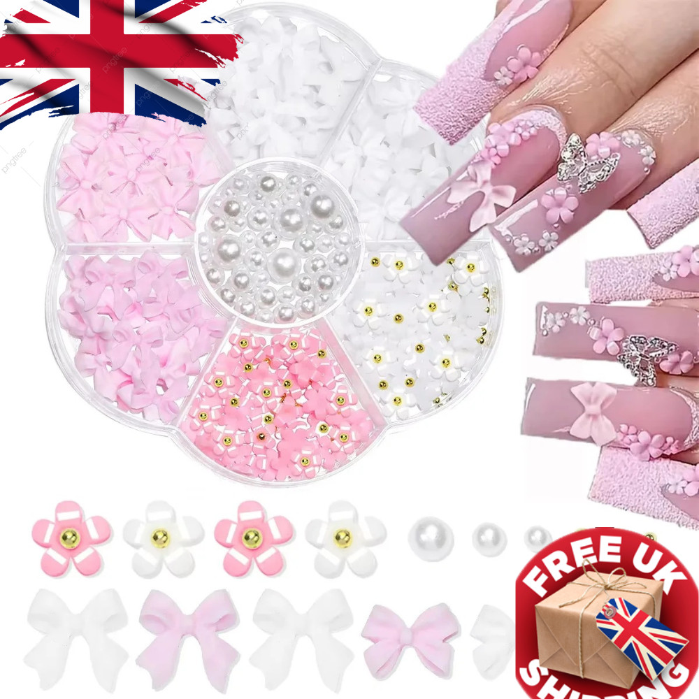Mixed 3D Nail Art Decoration Set