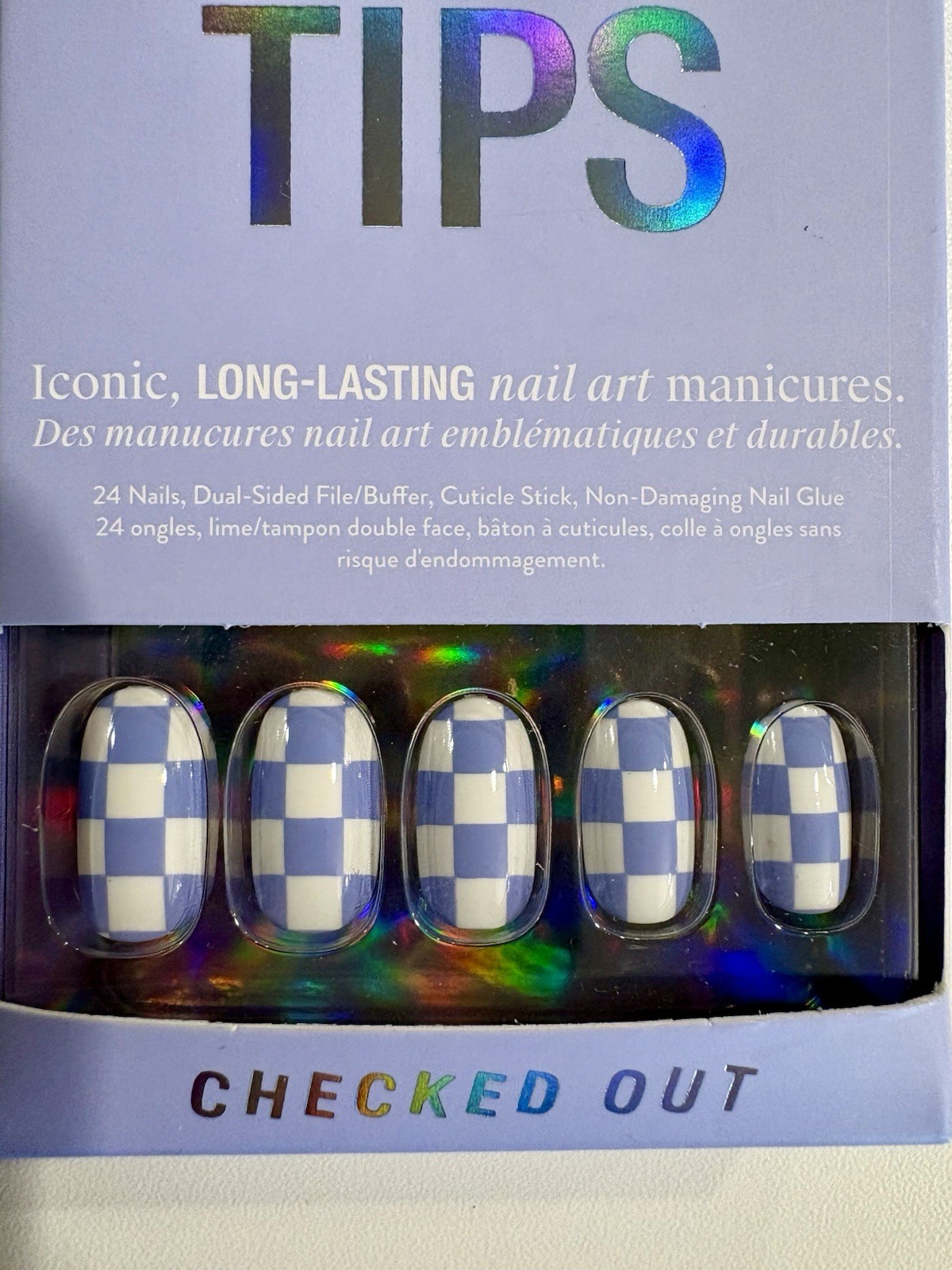 2 NEW Press-on Nails Packages Different Designs. Chillhouse Brand