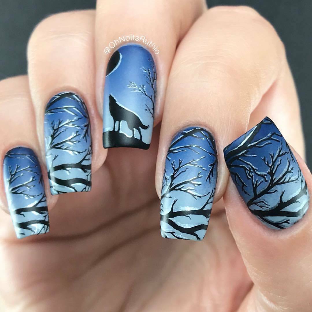 B031 Gothic Affection Plate For Stamped Nail Art Design