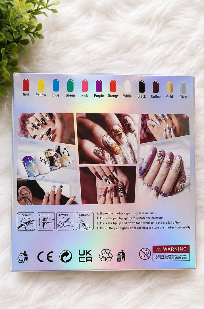 Nail Art Marker Set