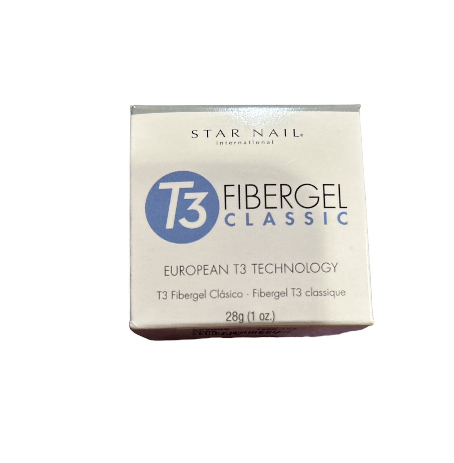 Star Nail T3 Fiber Gel Classic builder sculpting gel OPAQUE NUDE 1OZ
