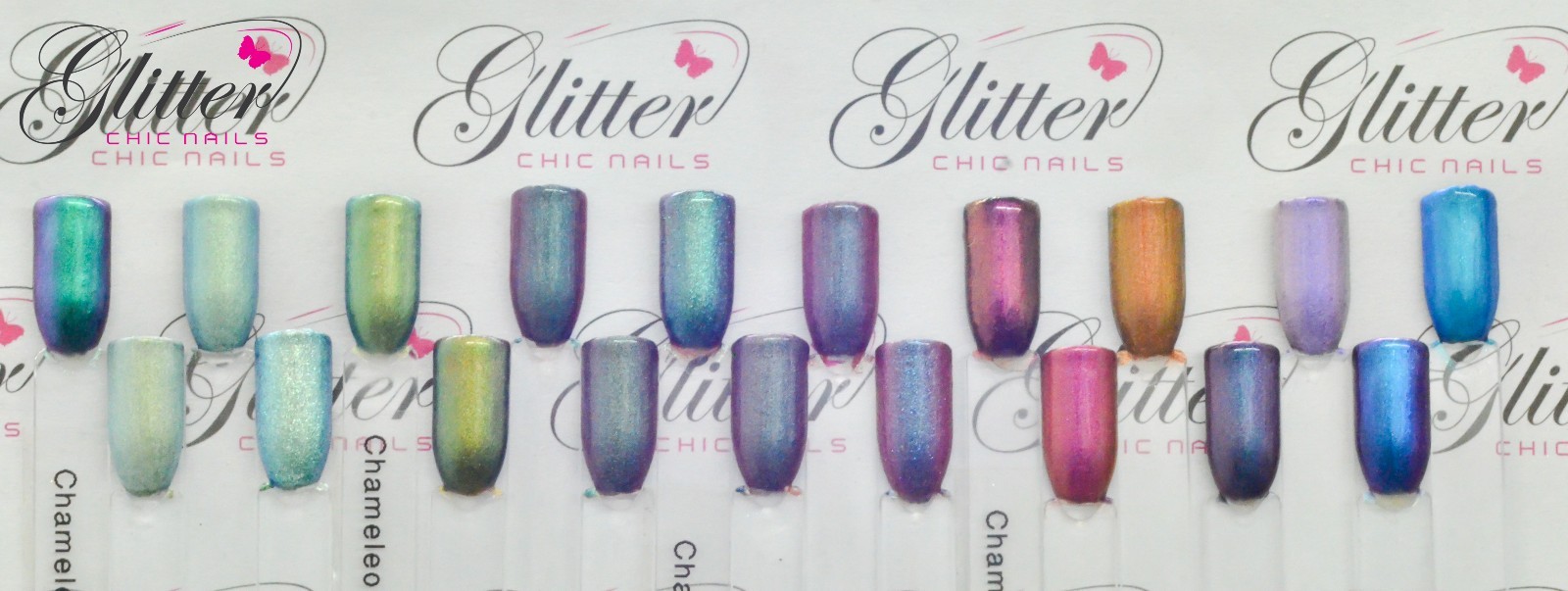 CHAMELEON COLOUR SHIFT NAIL PIGMENTS