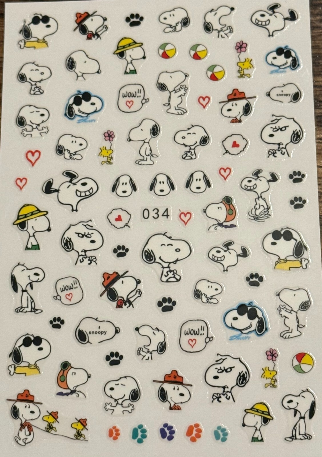 Disney Snoopy 3D Nail Art Sticker Decal USA Seller Free Ship Buy 4 Get 1 Free