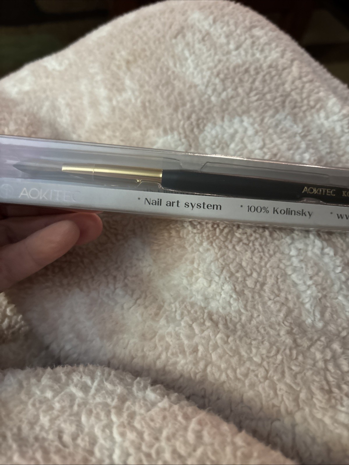 Medicool Kolinsky Sable Acrylic Nail Brush – #10 Round