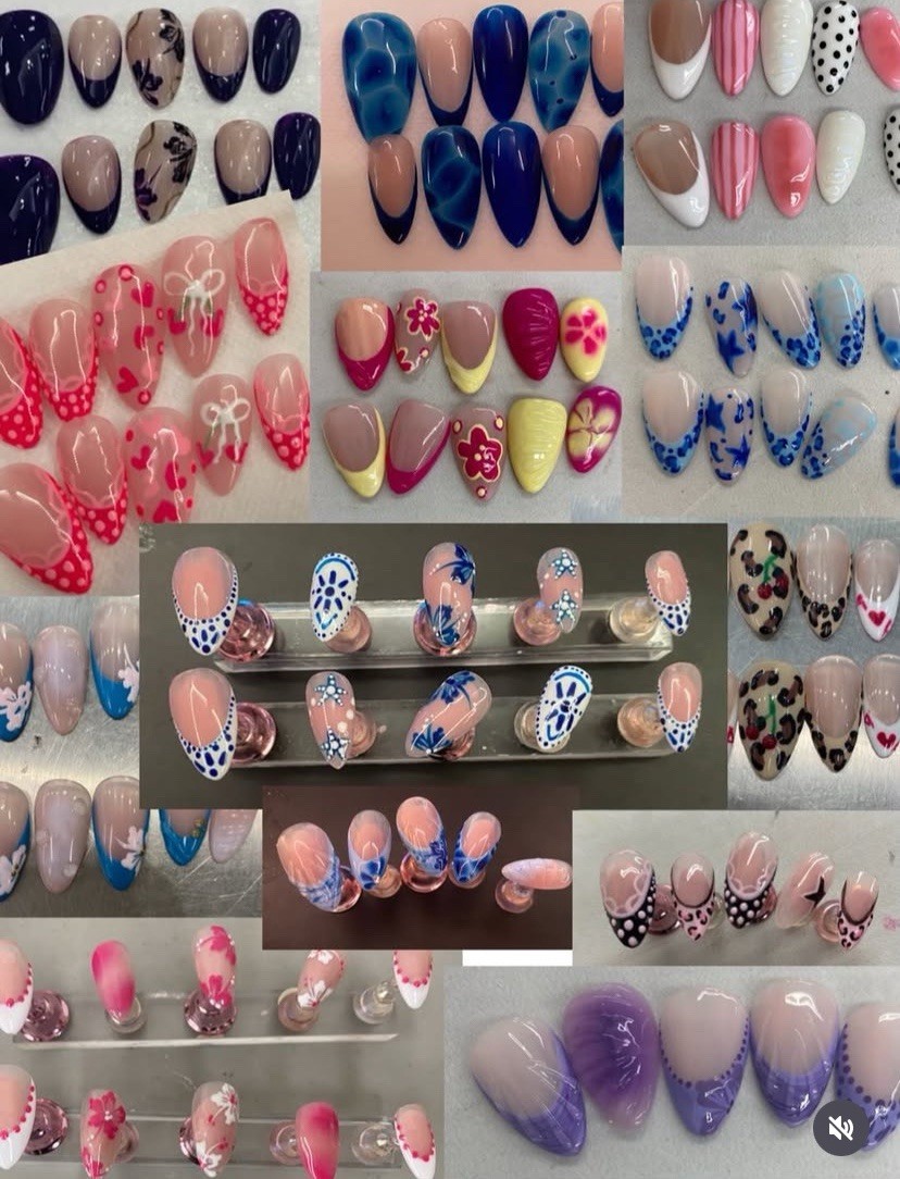 Custom Press on nails! :)