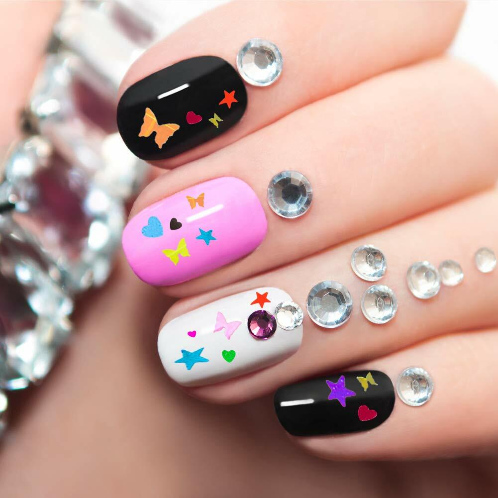12 Color Set Nail Glitter Sequin Holographic Laser Flakes Nail Art 3D Decoration