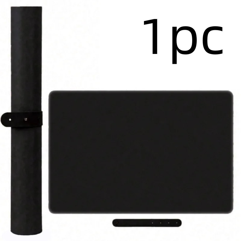 Waterproof Scratch Resistant Nail Art Table Mat Portable PU Foldable Manicure