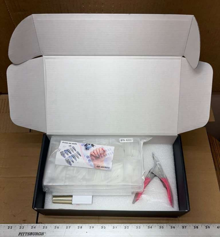 BETE Gel Nail Tips Kit – Full Cover Nail Extension Set
