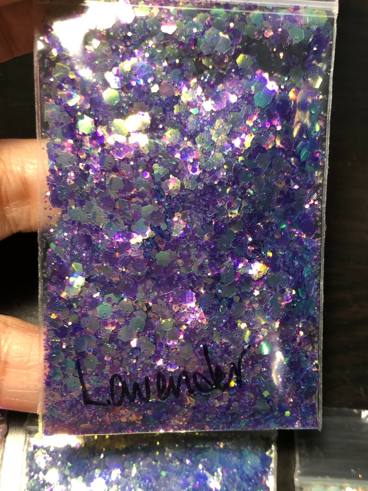 Super sparkling Glitter Hexagon Mix Snow White pink blue Nail Art US seller