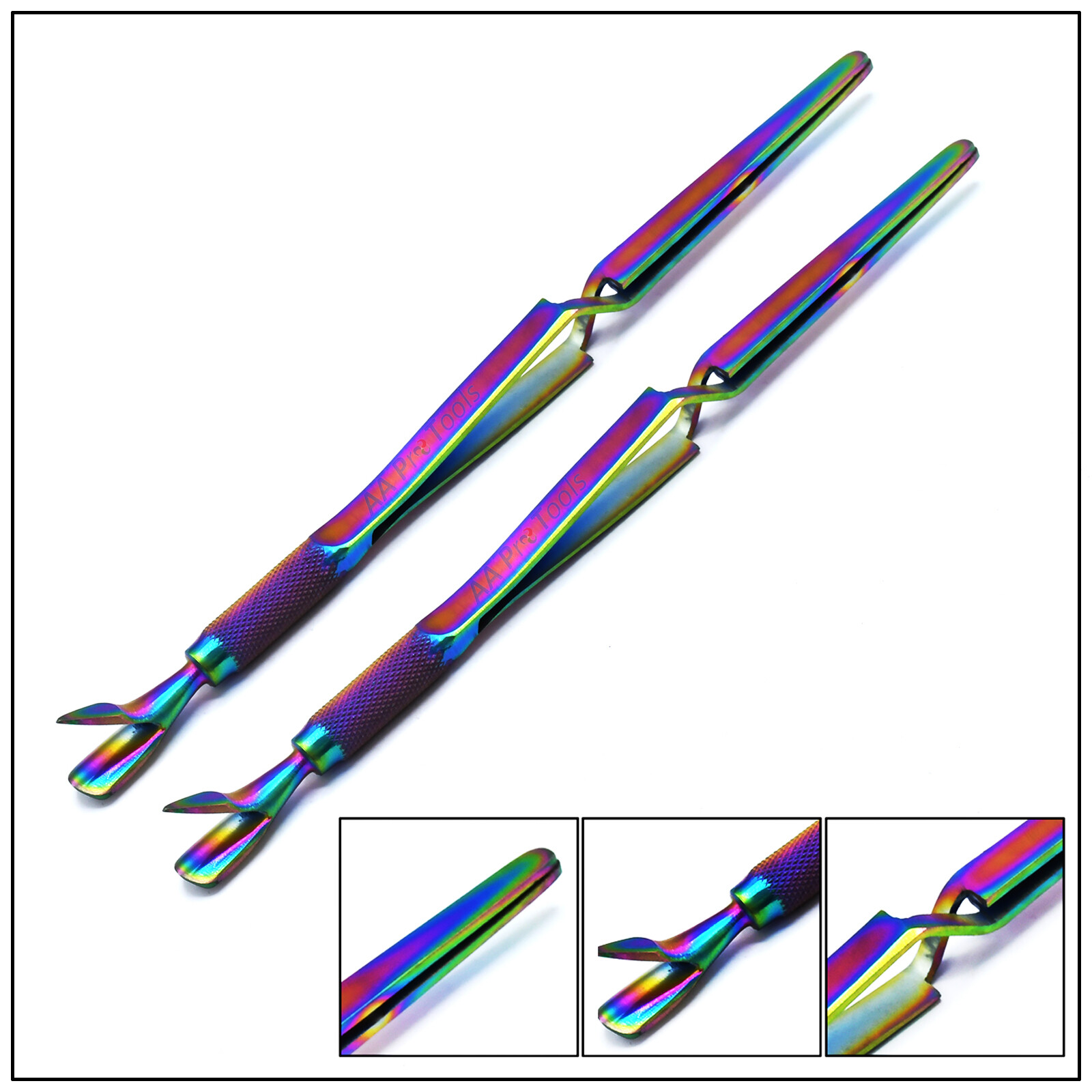 Nail Art Pincher Acrylic UV Gel Dead Skin Pusher Shaping Clip for Girls Women