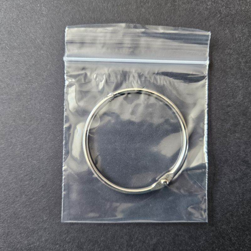 Fake Nail Display Metal Ring Oval Nail Art Wheel Polish Practice Sample Swatches