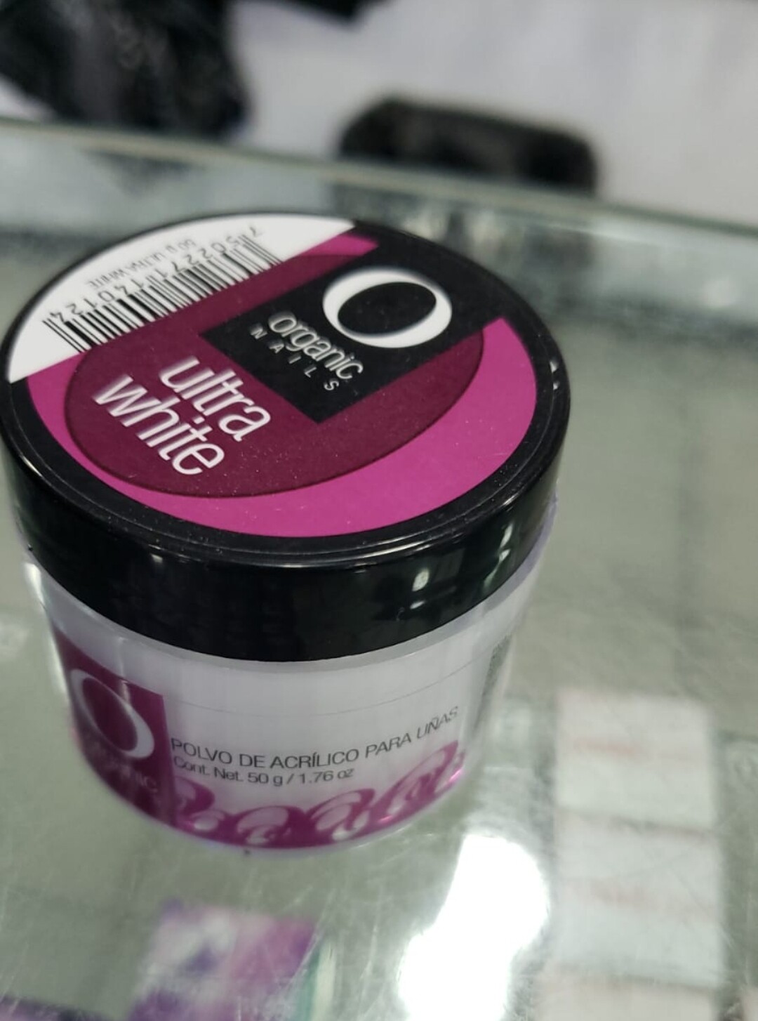 Organic Nails Acrylic Powder Polvo de Acrilico 50 g 1.76 oz Ultra White
