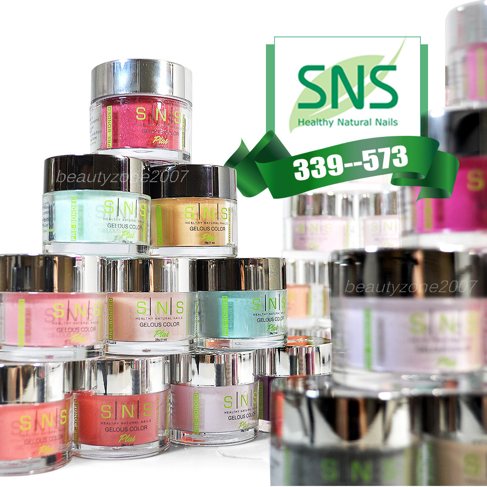 SNS Nail Color DIPPING POWDER No Liquid, No Primer, No UV Light 1oz 339 – 573