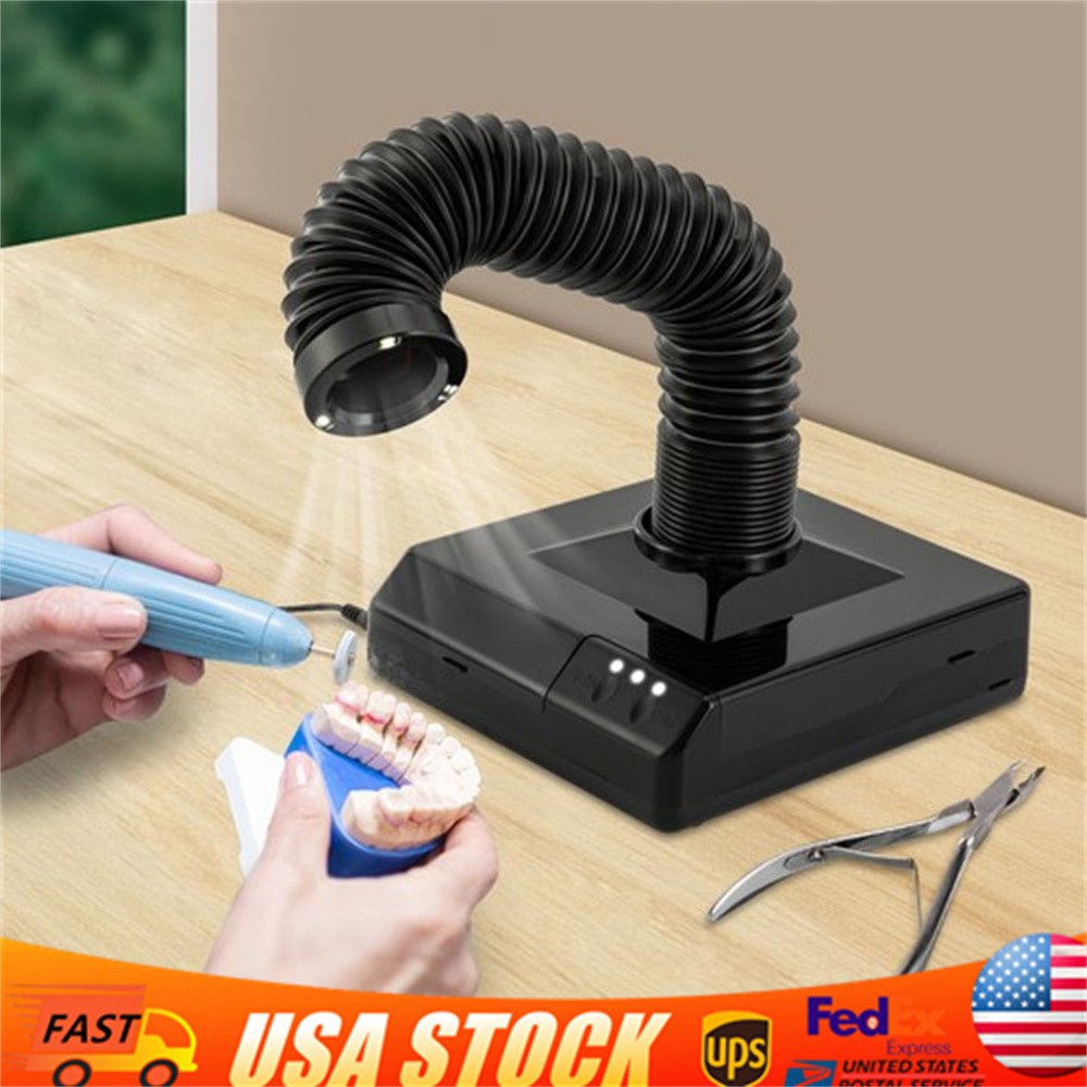 Vacuum Cleaner Dust Collector Nail Art Manicure Dentist’s Dust Clean Tool