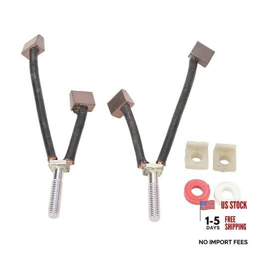 ATV Motor Carbon Brush Kit for 2000-5000lb Winches, Replacement Carbon Brushes