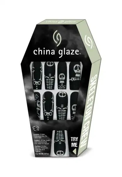 China Glaze Press On Nails Design Halloween 2022 Collection 0.5oz/14mL NEW!!