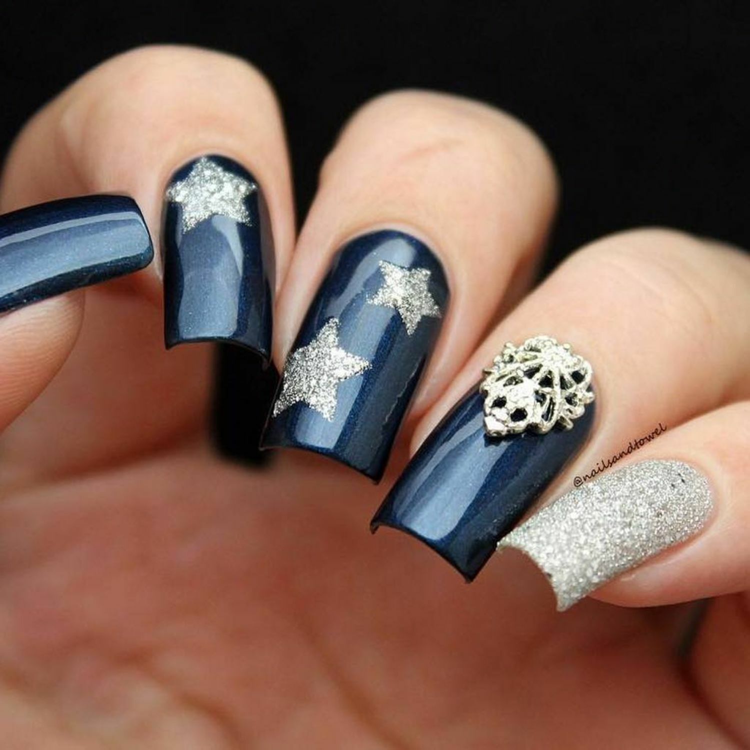 Northern Star Stencils for Nails, Christmas Nails, Nail Art