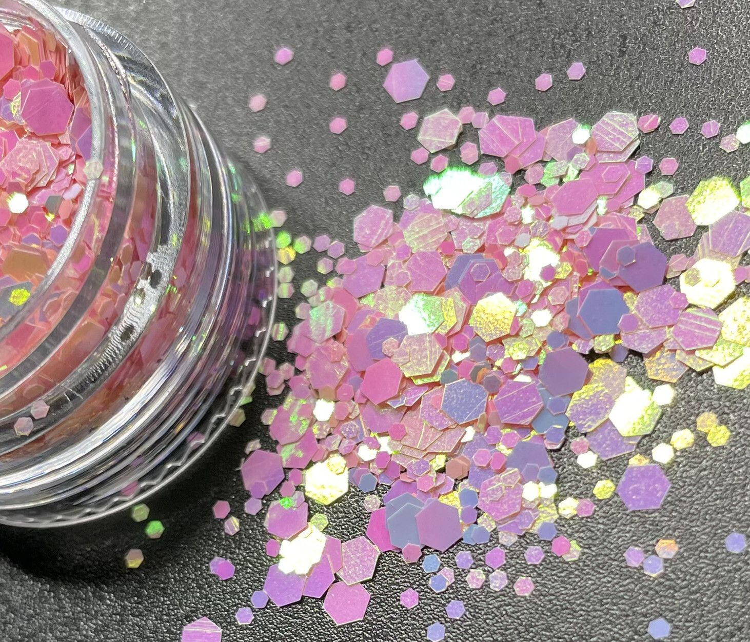 Nail Art Decoration Glitter Iridescent Sequins Laser Foils Flakes Nail Tips