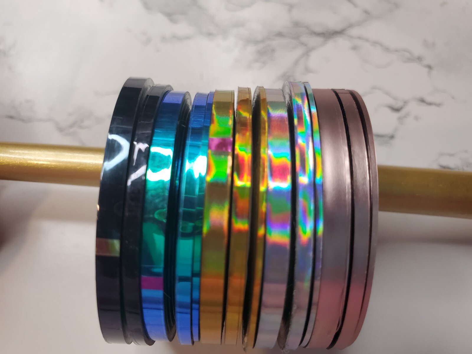 Bundle Nail Striping Tape Nail Art Self Long Lasting PVC Easy Apply Stylish Roll
