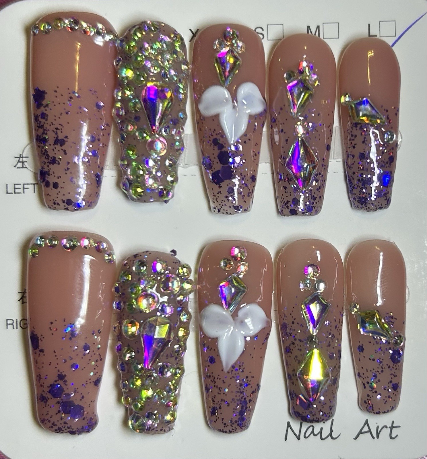 Acrylic Press-On Nails