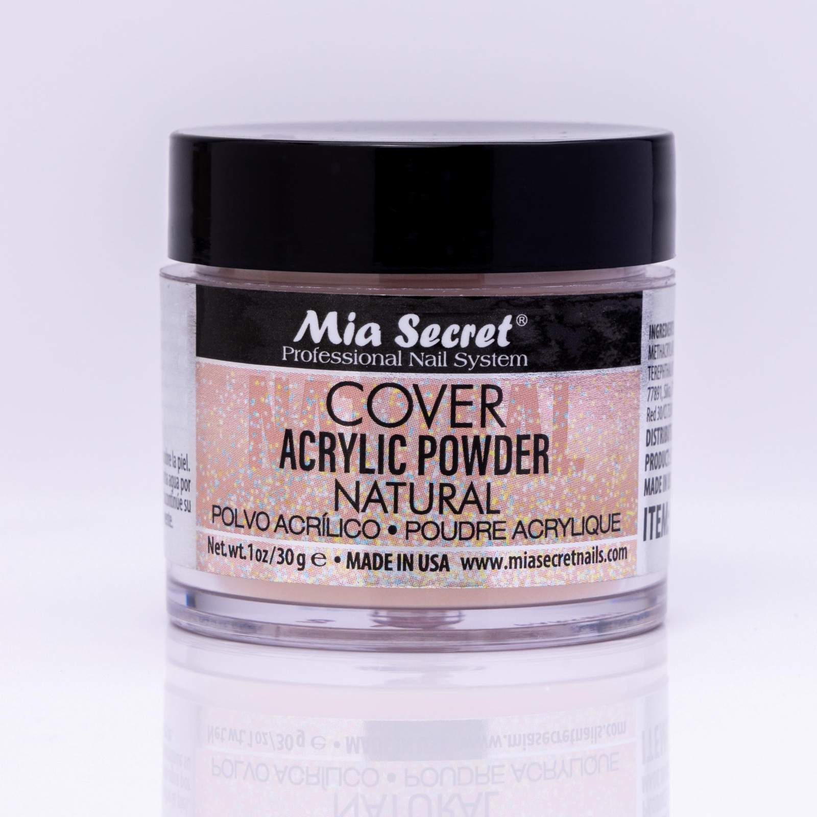 Mia Secret Natural Nail Powder 1 Ounce For Ombre And Baby Boomer Nails