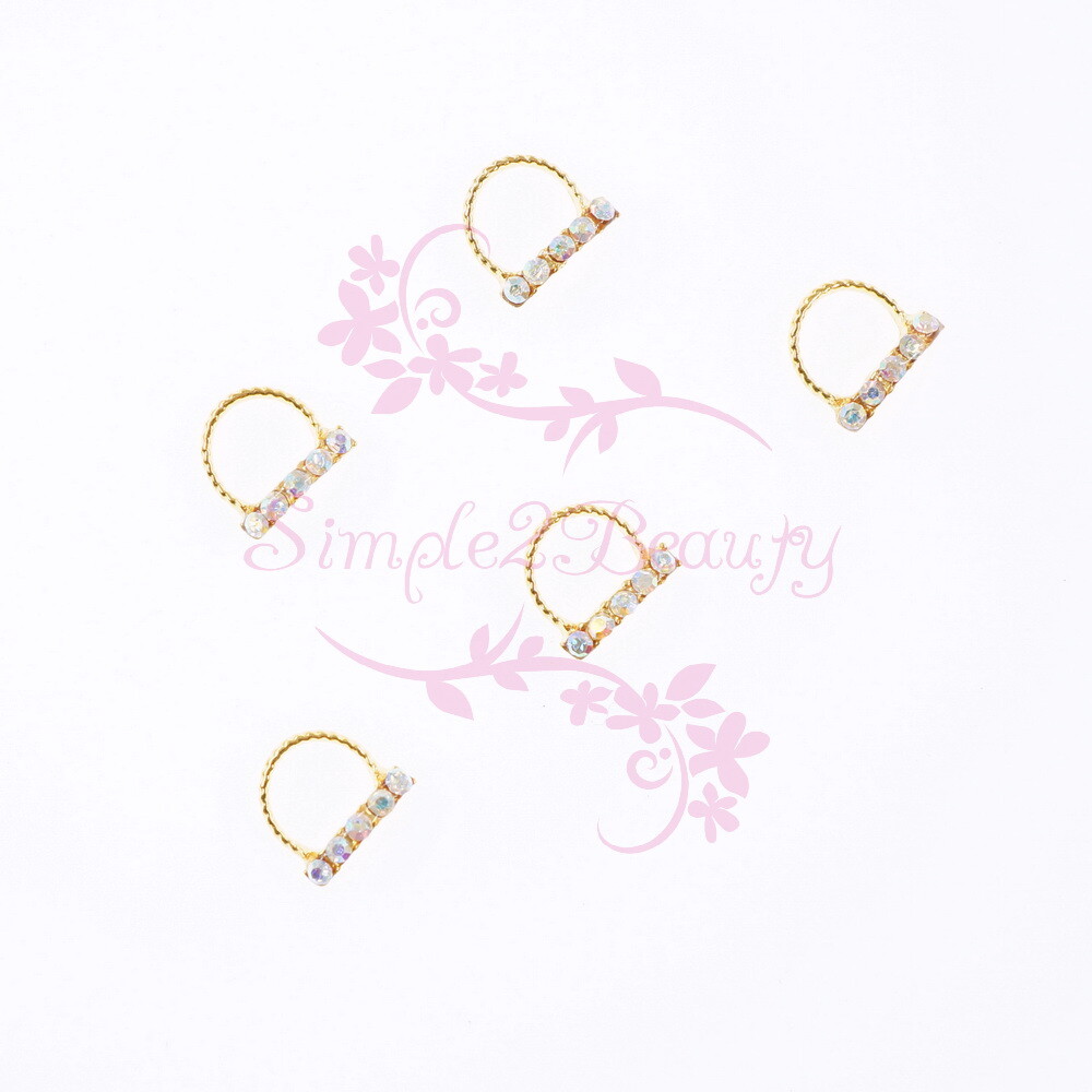 20 Hollow Design Japanese Style Alloy Charms Nail Art Manicure Jewelry DIY Decor