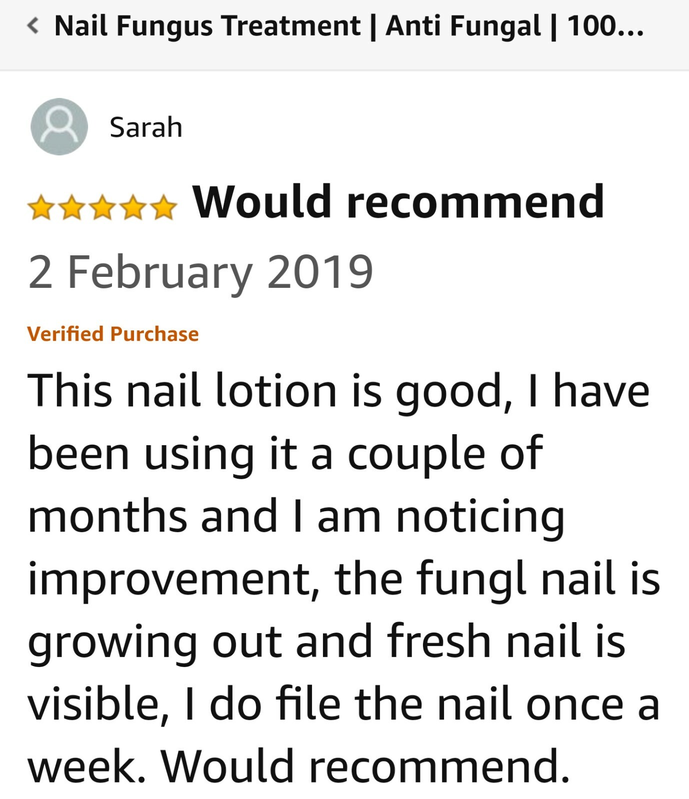 Anti Fungal Treatment NAIL FUNGUS ZAP Natural Toe Nail Fungus Infection UK 20ML