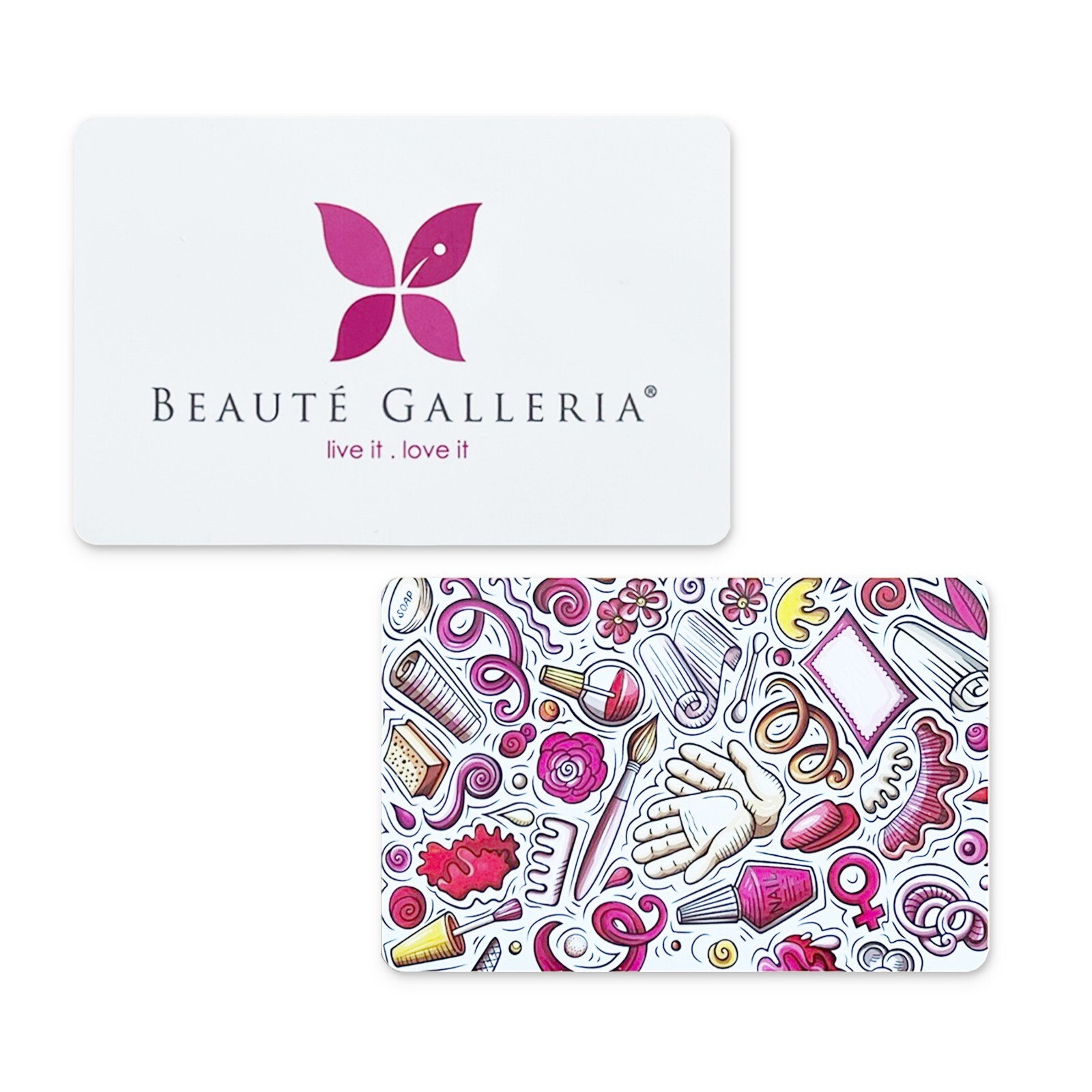 5 Pack Nail Art Stamping Scraper Card Set Reusable Nail Stamping Tool