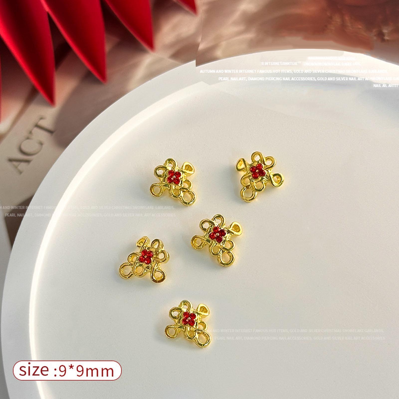 Women Girls Nails Decorations Nails Rhinestones 10 Pcs Trendy Nails Art Luxury
