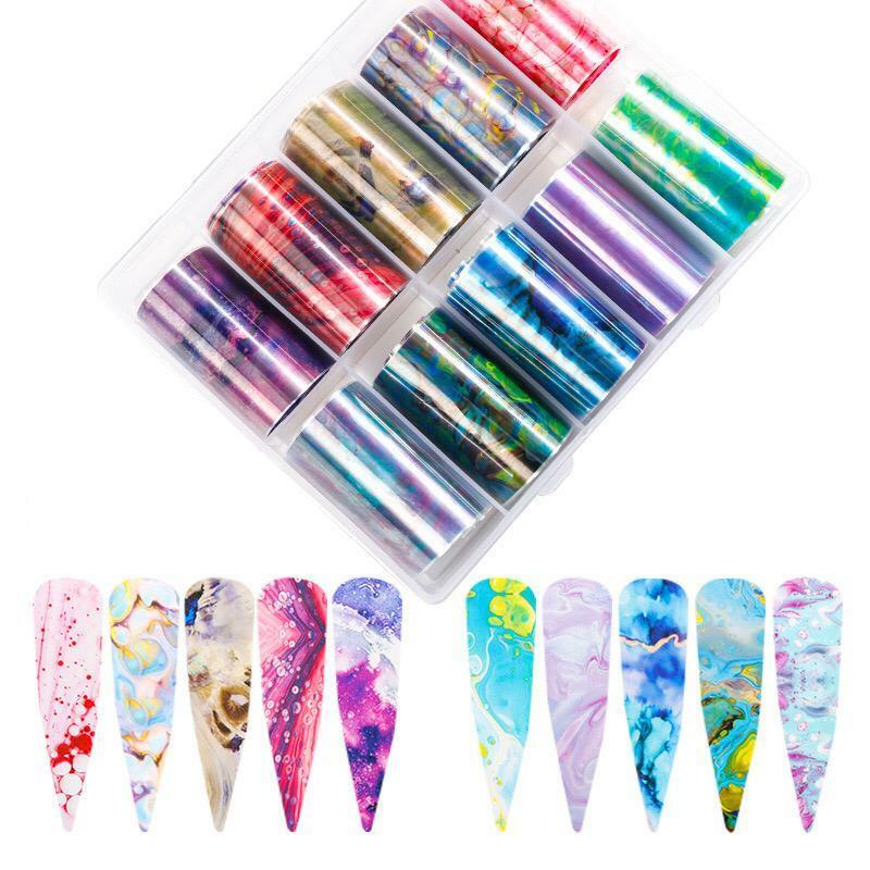 Nail Foil Transfer – Retro – Transfer Foils