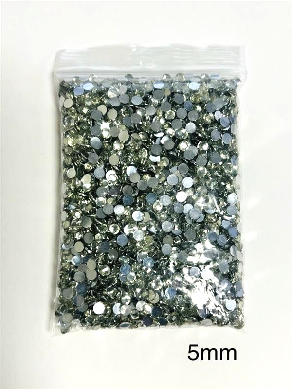 Pale Yellow Crystal Rhinestones Flat Back Round Jewelry Crafting Gems Multipack