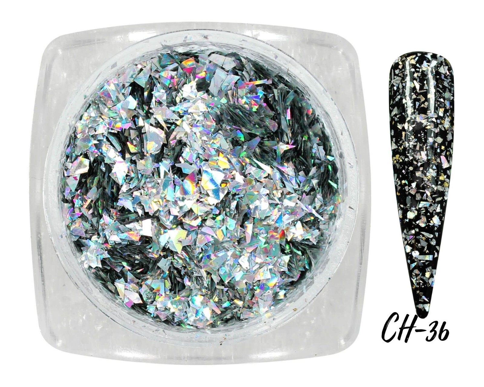 Mia Secret Nail Decorations Metallic Flakes (CH-36)