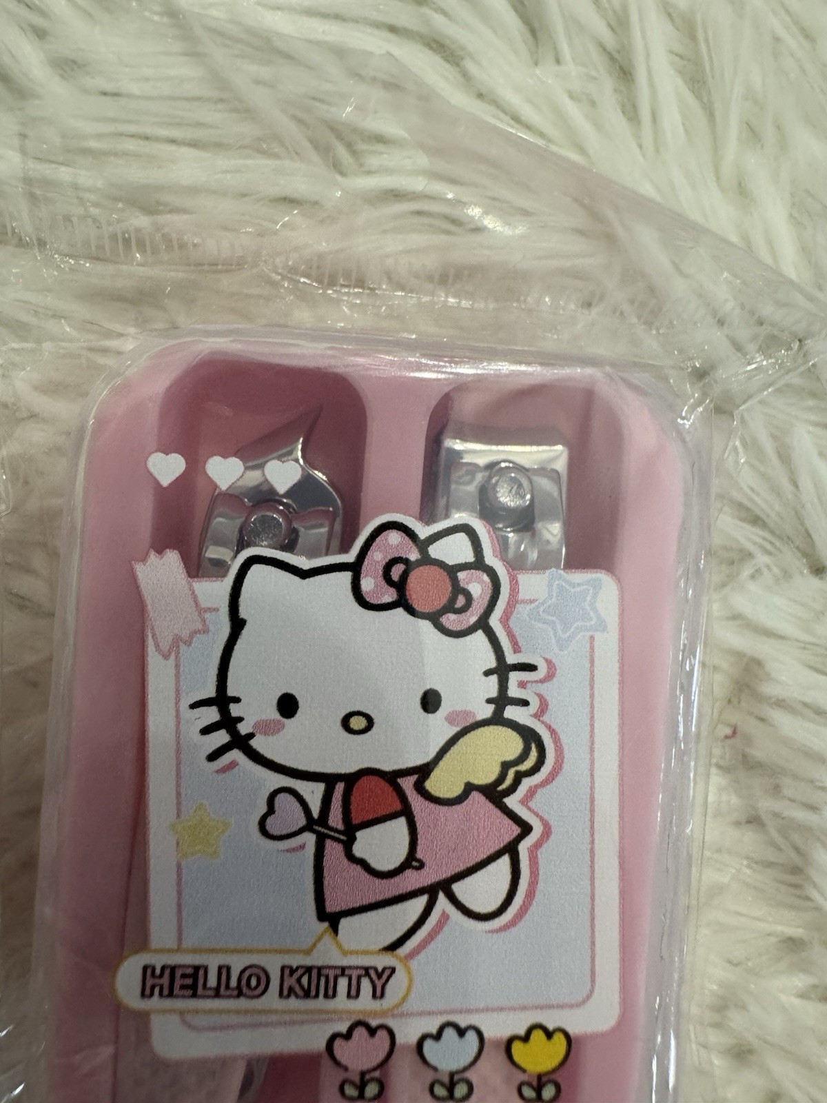 (Set of 2) Hello Kitty Nail Clipper Cutter And Toe Nail Cutter In A Box