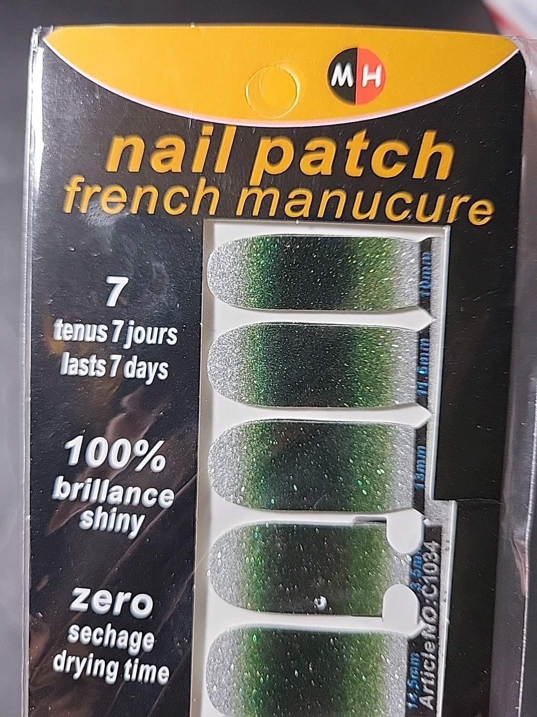 French Manicure Nail Patch Set Pedicure Lot Of 5 Packs Multicolor Beauty New