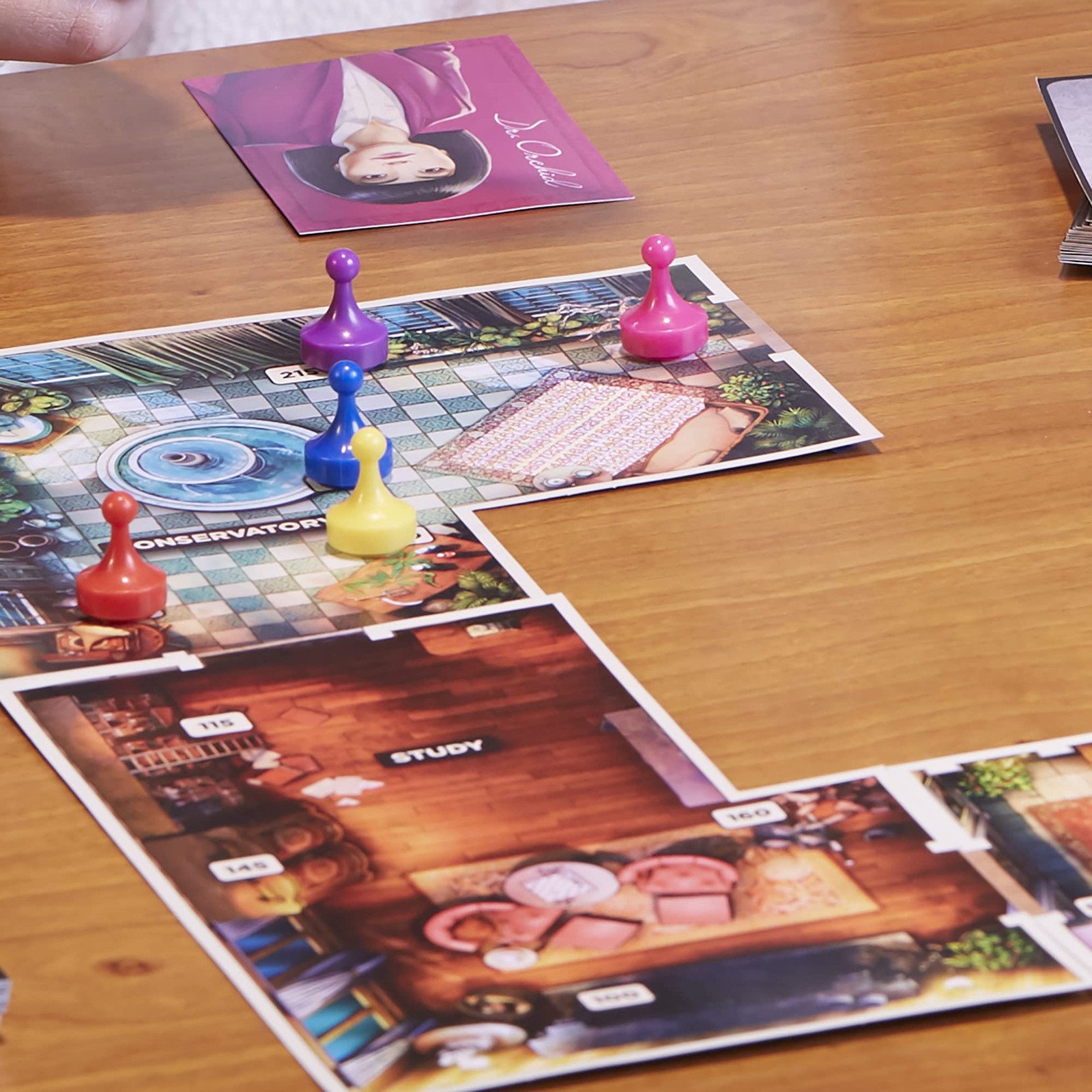Clue Board Game Treachery at Tudor 2.48 x 7.87 x 10.51 inches, Multi-color
