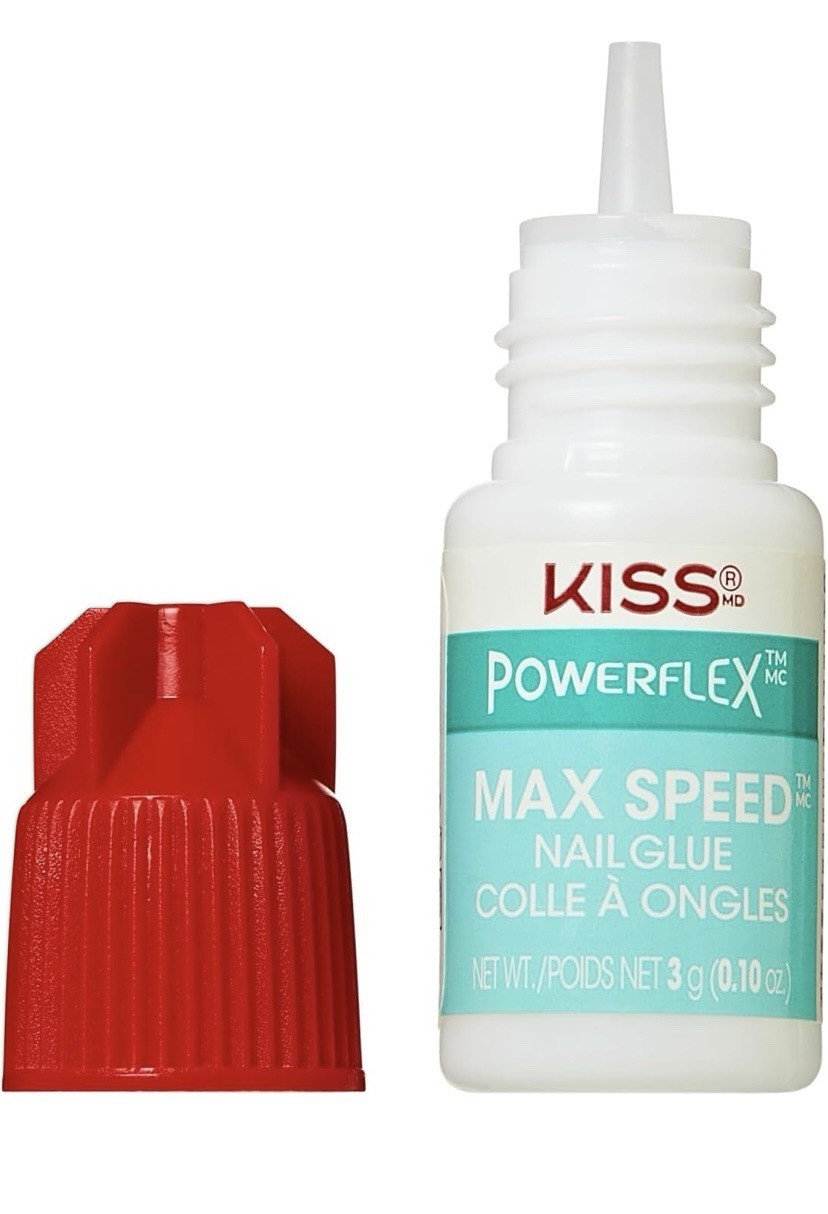 KISS PowerFlex Max Speed Nail Glue 3g Fast Drying Waterproof BK139