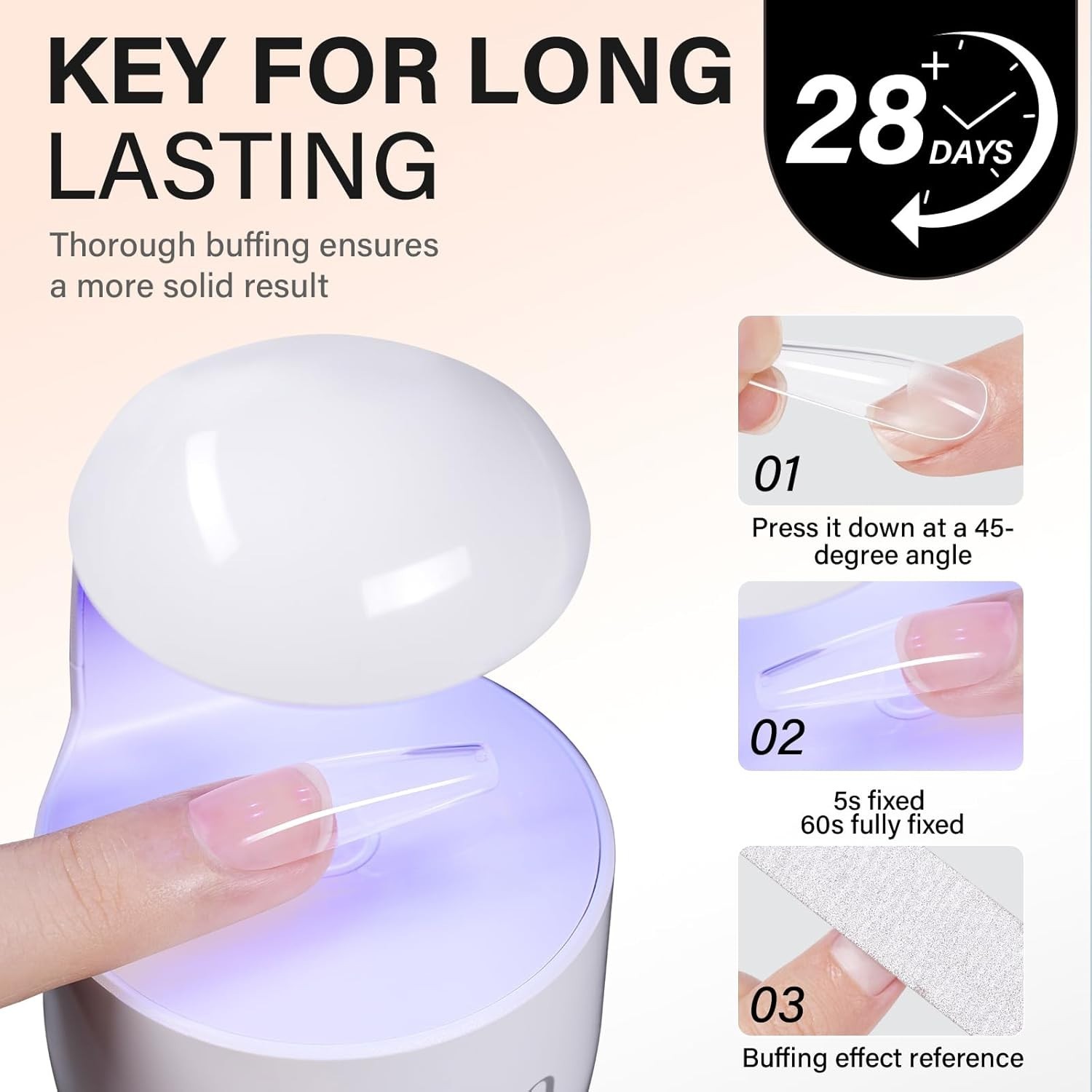 Healthy & Strong Gel Nail Glue 15g – Professional Results & Easy Application
