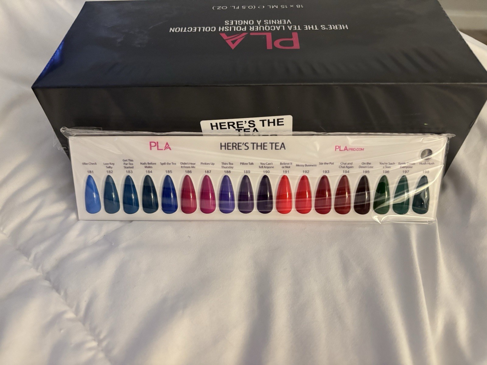 PLA Here’s The Tea Nail Lacquer Set